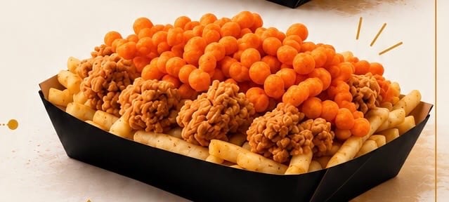 فرايز دجاج كرسبي مع شيتوز